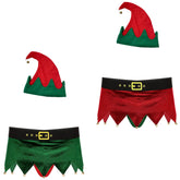 Sexy Christmas Lingerie Underwear Set With Hat